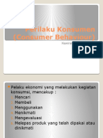Perilaku Konsumen (Consumer Behaviour)