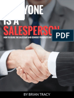 Everyone Is A Salesperson