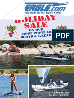 Holiday Sale: On Our Most Popu Lar Boats & Ka Yaks, PDF, Kayak