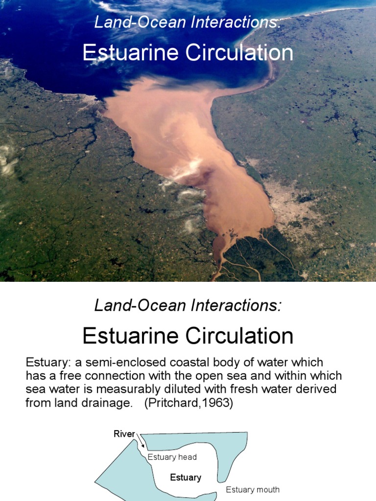2016 10 28 Estuarine Circulation | PDF | Estuary | Tide