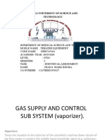 Gas Supply and Control