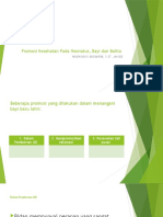 Materi Ke 14 Promosi Kesehatan Pada Neonatus