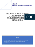 Program Kerja Unit .. Rumah Sakit Universitas Islam Indonesia