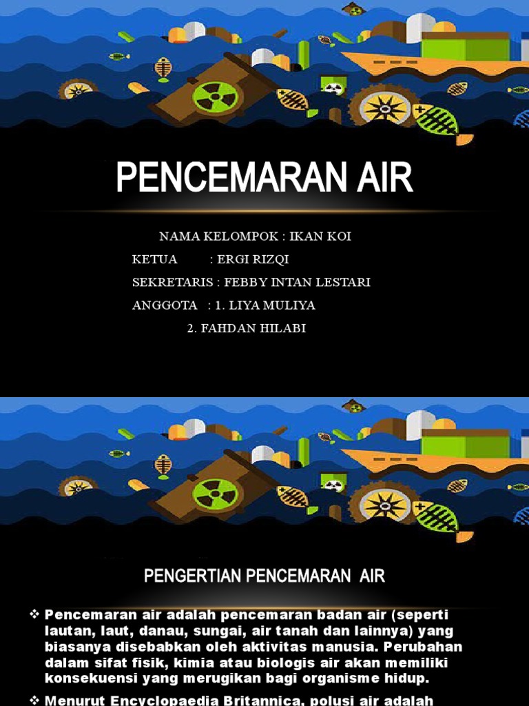 Dampak dan Pencegahan Pencemaran Air | PDF