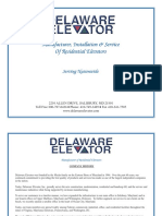 Manufacturer, Installation & Service of Residential Elevators