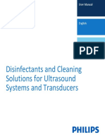 Disinfectants and Cleaning Solutions For Ultrasound Systems and Transducers - 453562014061a - en-US PDF