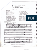 WA Mozart - Le Nozze Di Figaro - Deh Vieni Non Tardar PDF