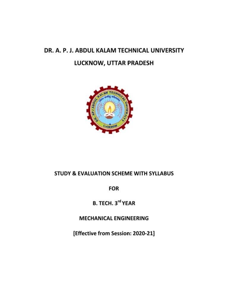 Mechanical Engg Curriculum Guide | PDF | Heat Transfer | Thermal Conduction