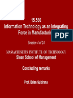 15.566 Information Technology As An Integrating Force in Manufacturing