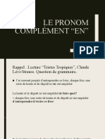 Le Pronom EN