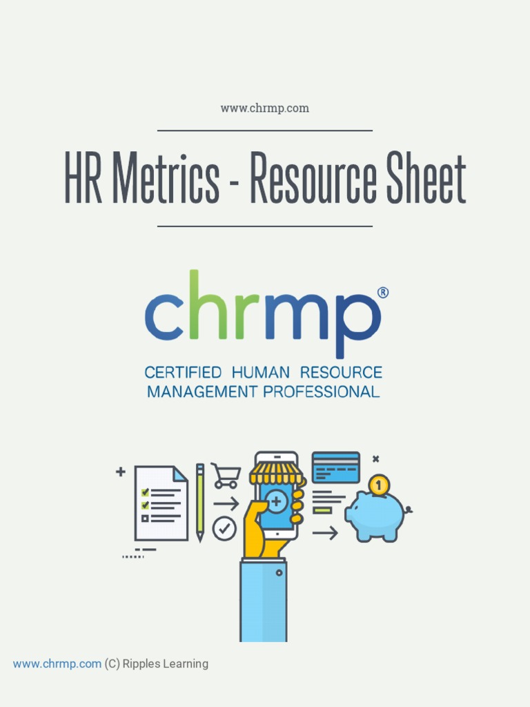 Essential HR Metrics Resource Guide | PDF | Recruitment | Turnover ...
