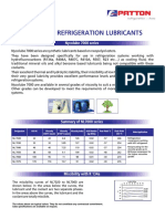 Synthetic Refrigeration Lubricants: Nycolube 7000 Series