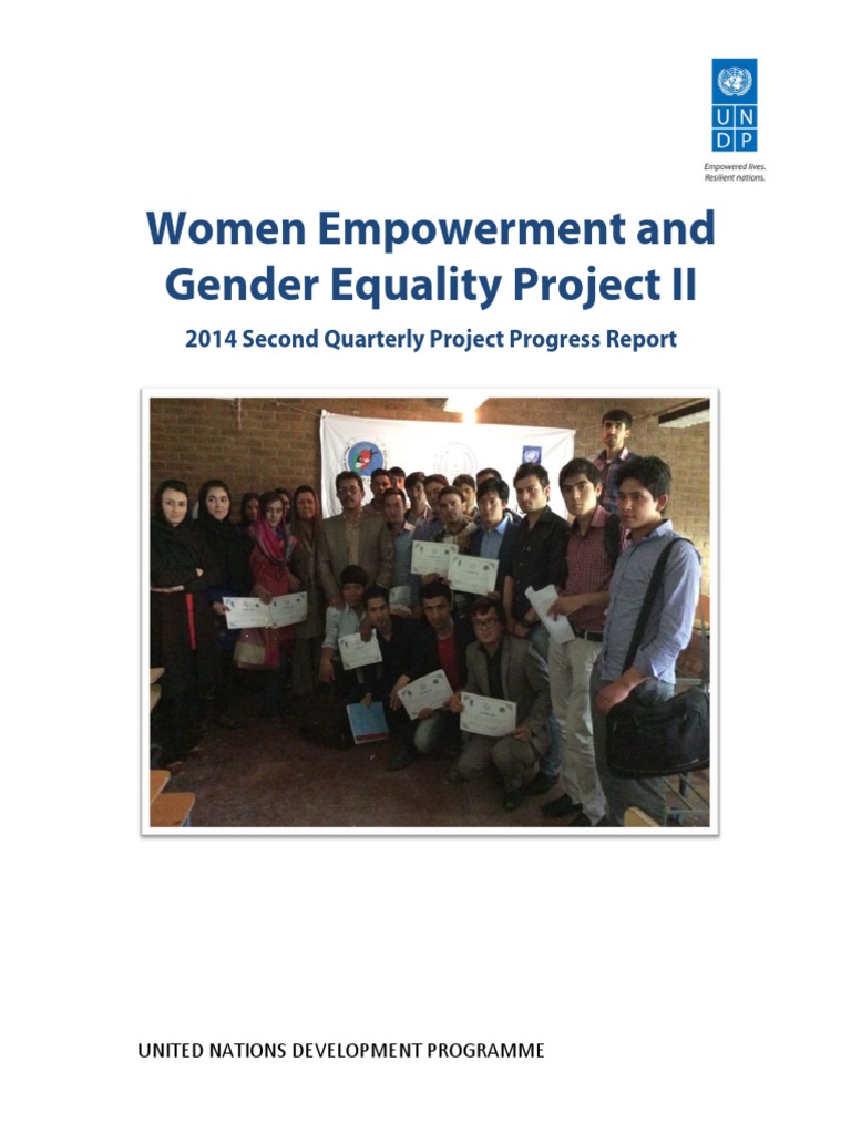 Gender Equality Project II Progress Report | PDF | United Nations ...