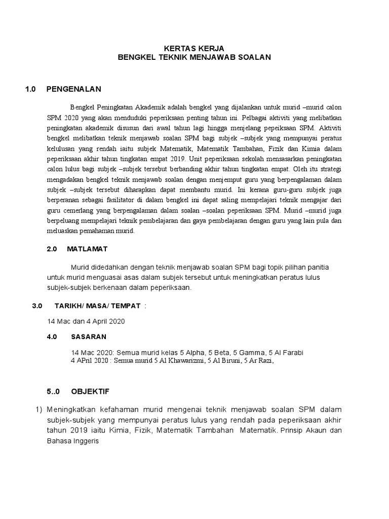 Kertas Kerja Pdf