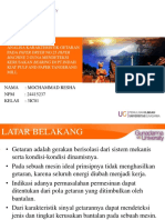 Analisa Karakteristik Getaran Bearing Paper Dryer PDF