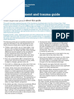 Child Development and Trauma Guide: Some Important Points About This Guide