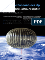 When The Balloon Goes Up: High-Altitude For Military Application