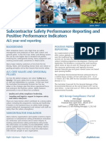 EnviroMail 95   Subcontractor Safety and Positive Performance Indicator Reporting