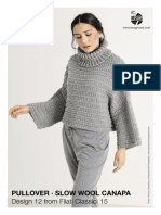 Pullover Slow Wool Canapa: Design 12 From Filati Classici 15