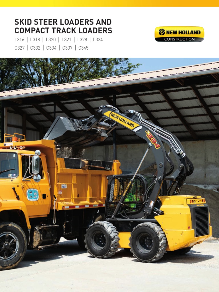 Skid Steer Loaders 300s Brochure Nar en PDF Horsepower Turbocharger