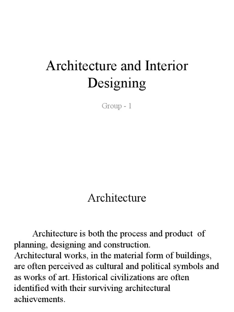 Strategies for Architecture & Interior Design | PDF | Marketing ...
