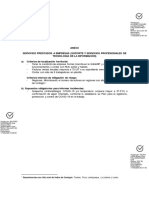 Criterios de Focalización Soporte y Servicios Profesionales de TI PDF