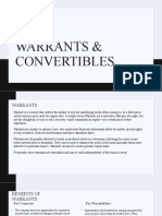 Warrants & Convertibles