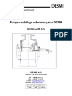 Pompe Centrifuge Auto-Amorçante DESMI: Modulaire S-N