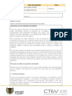 Protocolo Individual Unidad 3 Arquitectura de Software.