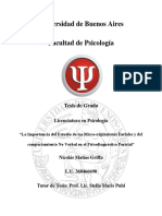 La Importancia Del Estudio de Las Micro-Expresiones Faciales y Del Comportamiento No Verbal en El Psicodiagnóstico Pericial