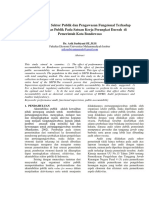 Audit Kinerja Sektor Publik Dan Pengawasan Fungsional Terhadap Akuntabilitas Publik Pada Satuan Kerja Perangkat Daerah Di Pemerintah Kota Bondowoso