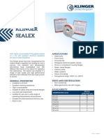 Klinger PTFE Tape Datasheet PDF