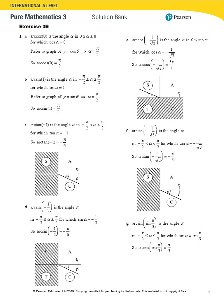 Ial Maths P3 Ex3e