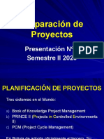 Preparación de Proyectos Presentación 2