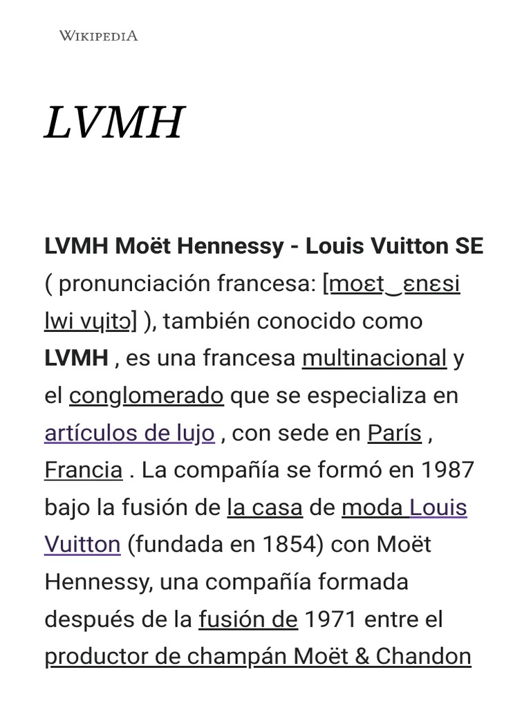 LVMH - Wikipedia