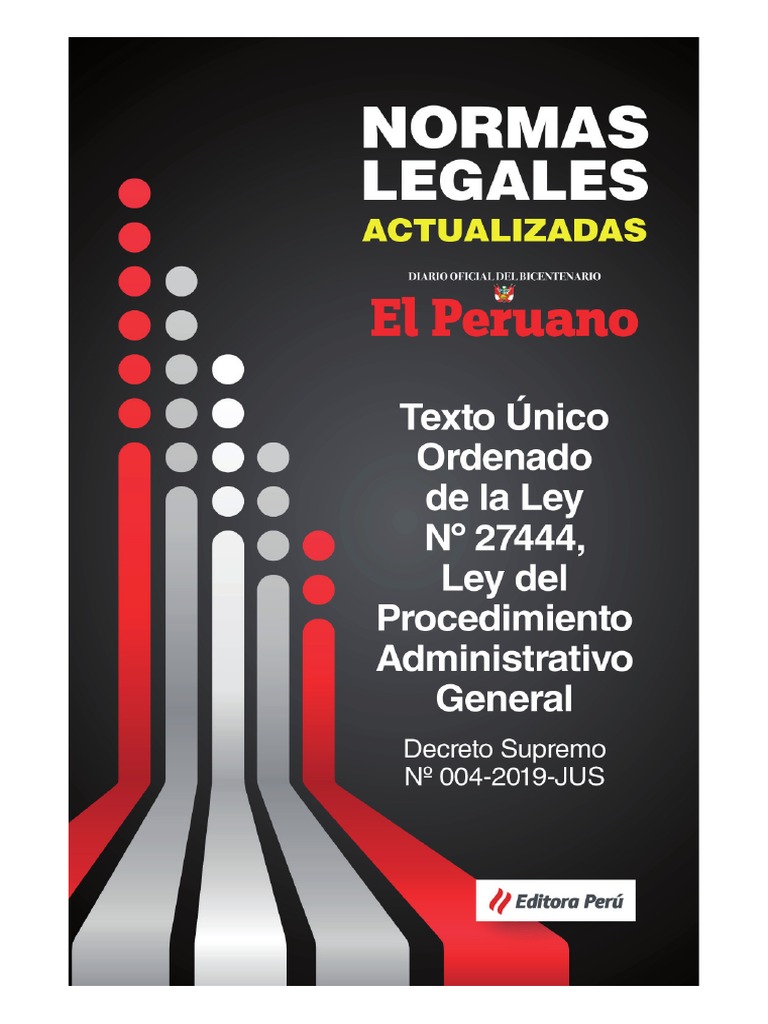 tuo-de-la-ley-27444-ley-de-procedimiento-administrativo-general-lpag