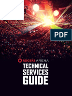 Technical Services Guide Subject To Change. Please Contact Your Rogers Arena Event Manager