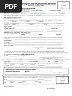 2 X 2 Colored Picture: Registration Form