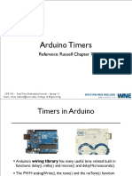Arduino Timers: Reference: Russell Chapter 7