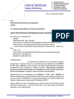 Carta Conformidad de Servicio para Pago Final Huamanga Pip SC 2019