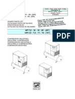 Industrial compressor spare parts catalog