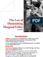 Understanding the Law of Diminishing Marginal Utility