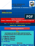 Trabajo Encargado #1 - IIRIGACION