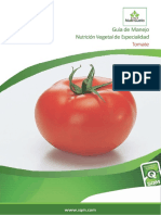 Guía de Manejo Nutrición Vegetal de Especialidad Tomate