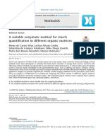 Methodod de Analise de Amido PDF