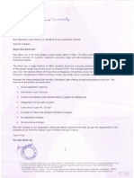 Axis Bank Education Loan Offering Letter PDF