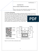 Soil Mechanics - I: Chapter Two Physical Characteristics of Soils 2.1. The Phase Diagram