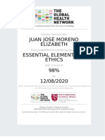 Juan José Moreno Elizabeth Essential Elements of Ethics 98% 12/08/2020