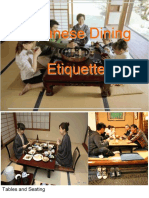 Japanese Dining Etiquette