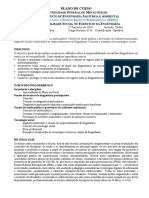 Responsabilidade social no exercício da Engenharia - Plano de ensino